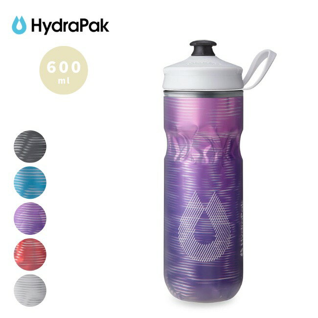 Rakuten - ハイドラパック Hydrapak ポーラー スポーツ パルス 600ml ウォーターボトル 水筒 軽量 アウトドア ランニング マラソン レース PS20F