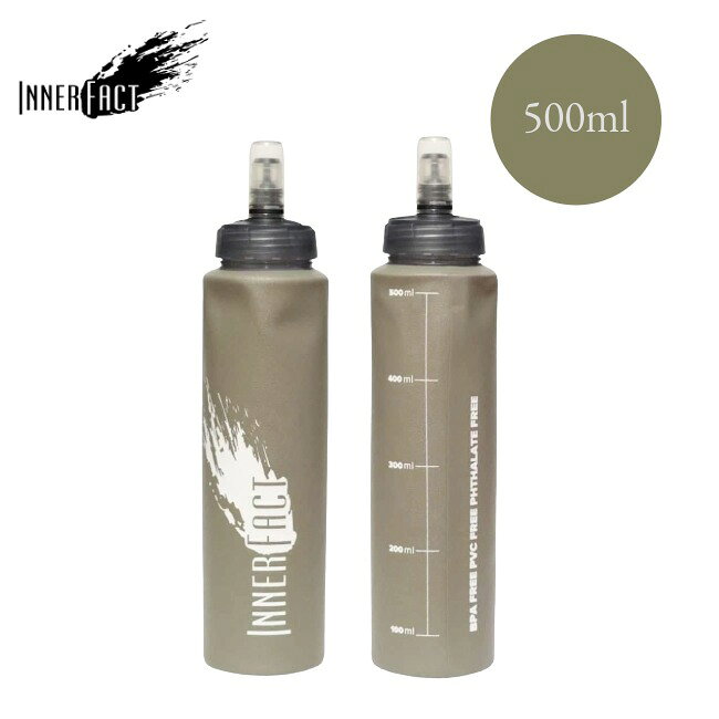 ＼スーパーセール限定20％OFF！／ インナーファクト INNER-FACT ソフトフラスコ ノーマル500ml ボトル 水筒 携帯式ボトル ウォーターボトル マイボトル アウトドア 登山 マラソン SF-NN-500