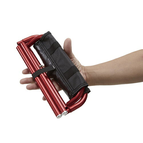 【先着限定最大7,500円OFFクーポン 7/18〜】 ロゴス LOGOS 7075ポケットスツール レッド heimat-berg-10010032 GLAGH グラフ サンプル画像2