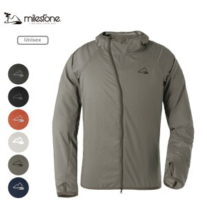 マイルストーン MILESTONE オニオン フーディー Onion Hoody アウトドア ウィンドシェル おしゃれ 撥水 通気性 ランニングウェア アウター トレイルランナー フード フードつき 長袖 トレイルランニング ランニング トレッキング トレラン ウォーキング ジョギング MSRH-001