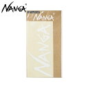 ナンガ NANGA ナンガカッティングステッカー ホワイト L NANGA CUTTING STICKER WHT L アウトドア シール ステッカー カスタム