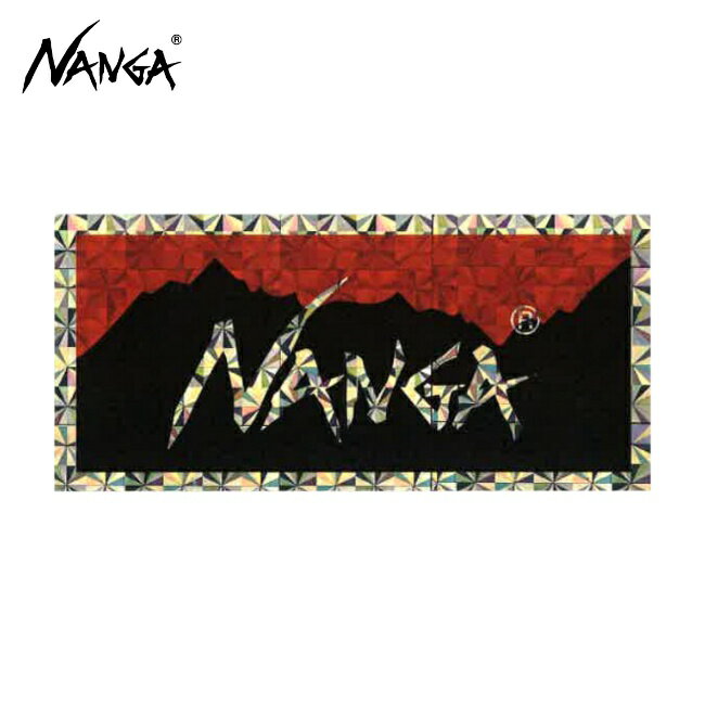 ʥ NANGA ۥեåƥå HOLOGRAPHIC LOGO STICKER