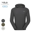 ラブ Rab ソニック フーディ メンズ Sonic Hoody Men's ベースレイヤー 防臭加工 軽量 吸汗 速乾 QBL-70