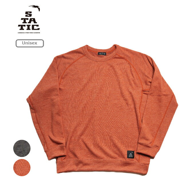 スタティック STATIC アローサル リラックス クルー ユニセックス AROUSAL RELAX CREW ベースレイヤー ..