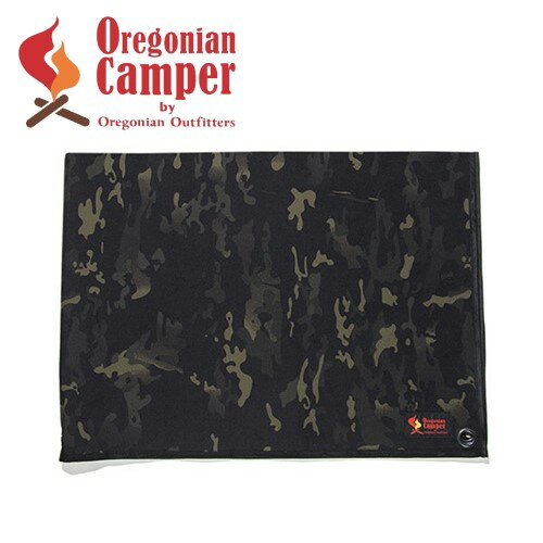 オレゴニアンキャンパー Orgonian Camper 防水グランドシート Lサイズ 200×140cm ブラックカモ アウトドア キャンプ シート 大判 レジャーシート 1