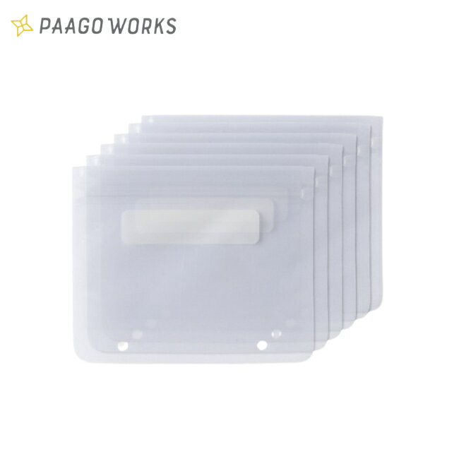 パーゴワークス PAAGO WORKS ポップスバッグ Mサイズ POPS Bag M リフィル バッグ ポーチ 小物入れ 防..