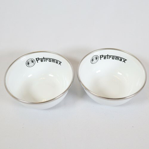 ペトロマックス PETROMAX エナメルボウル(2ケ入) 160 ホワイト