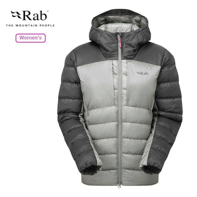 Cirrus Ultra Hoody は、最先端の機能素材とRabの長年培ったインサレーション開発の技術を融合して生み出された化繊綿ジャケット。 【POINT】 ・バッフルに封入するインサレーションには、ダウンを模倣した特殊な形状をもつPrimaLoft Thermoplum＋を採用。 ・化繊綿と思えない風合い、ロフト、着心地が特徴。 ・PrimaLoft Thermoplum＋は水に濡れた状態でも保温性能は低下しません。 ・ウェットコンディションにおいても、体温低下からプレイヤーの身を保護。 ・また、脇の下、肩にはPrimaLoft　Goldの綿を配置し、ブリザヴィリティ、耐久性を考慮した設計。 ・更にライニングの裏側には金属由来のフィルムが施され、輻射熱を利用して更に保温性能が向上。 【SPEC】 素材：［表地］20D Pertex Quantum ProフルオロカーボンフリーDWR撥水加工（38gsm） 　　　［裏地］10D Pertex Quantumリサイクルナイロン（28gsm）フルオロカーボンフリーDWR撥水加工 　　　［中綿］胴体PrimaLoft Thermoplum＋粒綿上の化繊中綿、脇下、肩PrimaLoft Gold板状の化繊中綿（100gsm） Weight：494g（サイズ10）【ラブ Rab シーラスウルトラフーディ ウィメンズ Cirrus Ultra Hoody Wmns】 Cirrus Ultra Hoody は、最先端の機能素材とRabの長年培ったインサレーション開発の技術を融合して生み出された化繊綿ジャケット。 【POINT】 ・バッフルに封入するインサレーションには、ダウンを模倣した特殊な形状をもつPrimaLoft Thermoplum＋を採用。 ・化繊綿と思えない風合い、ロフト、着心地が特徴。 ・PrimaLoft Thermoplum＋は水に濡れた状態でも保温性能は低下しません。 ・ウェットコンディションにおいても、体温低下からプレイヤーの身を保護。 ・また、脇の下、肩にはPrimaLoft　Goldの綿を配置し、ブリザヴィリティ、耐久性を考慮した設計。 ・更にライニングの裏側には金属由来のフィルムが施され、輻射熱を利用して更に保温性能が向上。 【SPEC】 素材：［表地］20D Pertex Quantum ProフルオロカーボンフリーDWR撥水加工（38gsm） 　　　［裏地］10D Pertex Quantumリサイクルナイロン（28gsm）フルオロカーボンフリーDWR撥水加工 　　　［中綿］胴体PrimaLoft Thermoplum＋粒綿上の化繊中綿、脇下、肩PrimaLoft Gold板状の化繊中綿（100gsm） Weight：494g（サイズ10）
