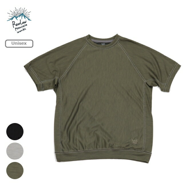 ロウロウマウンテンワークス RawLowMountainworks ダッドライトクルー Dad Lite Crew Tシャツ トップス カットソー ユニセックス