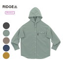 リッジマウンテンギア RIDGE MOUNTAIN GEAR Hooded Long Sleeve Shirt ウィメンズ アウトドア シャツ フード 撥水 通気性 吸水速乾 軽量 UV ストレッチ