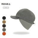 リッジマウンテンギア RIDGE MOUNTAIN GEAR パワーストレッチイヤーマフキャップ Power Stretch Earmuff Cap ポーラテック 伸縮性 吸湿 速乾