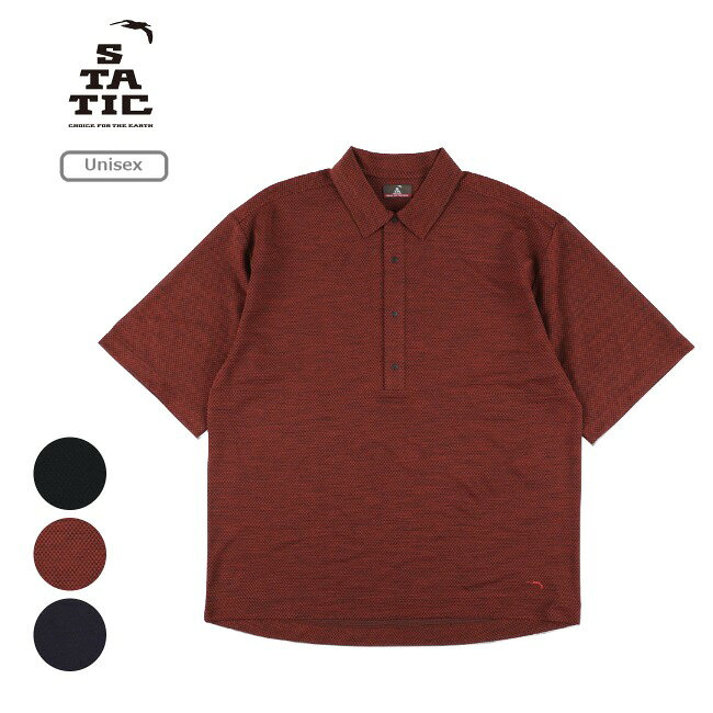 スタティック STATIC ロストレイクポロ ユニセックス LOST LAKE POLO Unisex メリ...