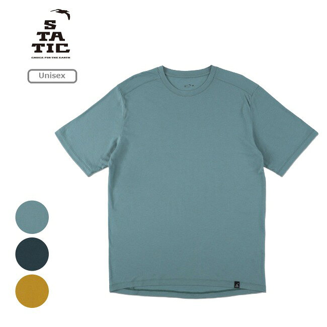 天然の機能美と高い耐久性。山から日常まで着続けたいハイブリッドウールTシャツ 〜 Titan Spun紡績糸が実現する「ウール混率70%のしなやかさ」×「ハードな摩擦に耐える圧倒的強度」 〜 ザックの擦れや岩への擦れなど、登山やクライミングには生地へのダメージ要素が多く存在します。 従来はナイロン比率を高めることで耐久性を確保していましたが、本シリーズではウール比率70%という高基準を維持しながら、強度面でも一切妥協のないテクニカルな一着を実現。 【POINT】 ・高い耐摩耗性のTitan Spun紡績糸を採用 ・ウールのしなやかさも維持しつつ、高い耐久性を実現 【SPEC】 素材：メリノウール70％, ナイロン30％ フィット：アスレチック 重量：150 g(Mサイズ)【スタティック STATIC フォージ ウール ショートスリーブ ユニセックス FORGE WOOL S/S】 〜 Titan Spun紡績糸が実現する「ウール混率70%のしなやかさ」×「ハードな摩擦に耐える圧倒的強度」 〜 ザックの擦れや岩への擦れなど、登山やクライミングには生地へのダメージ要素が多く存在します。 従来はナイロン比率を高めることで耐久性を確保していましたが、本シリーズではウール比率70%という高基準を維持しながら、強度面でも一切妥協のないテクニカルな一着を実現。
