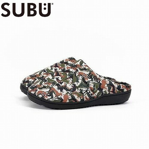 SUBU スブ CONCEPT COLLECTION ANIMAL CAMO サンダル 冬用 防寒