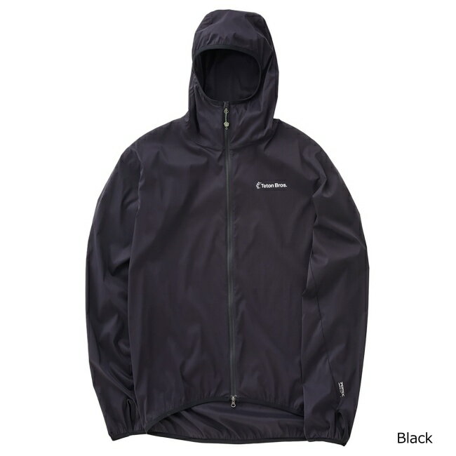 ティートンブロス Teton Bros. ウィンドリバーフーディ メンズ Wind River Hoody (Men) ウインドシェル 軽量 撥水 TB241-19M 2