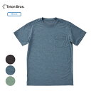 ティートンブロス Teton Bros. ベイパーポケットティー メンズ VAPOR POCKET TEE Ms Tシャツ 半袖 吸汗 速乾 春夏 TB251-290(4)