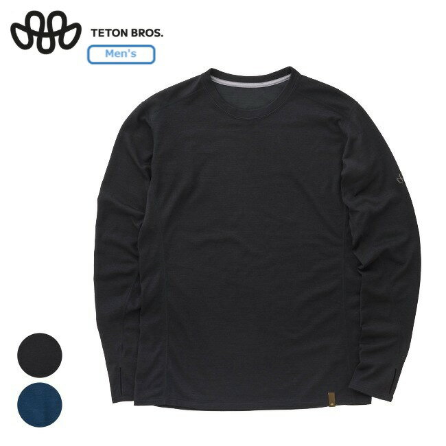 乐天商城 - ティートンブロス Teton Bros. アクシオ 3D ロングスリーブ メンズ Axio 3D L/S Ms 長袖 クルーネック ロングスリーブ TB253-71M