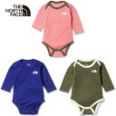 ロンパース（ベビー用） ノースフェイス THE NORTH FACE ロングスリーブコットンロンパース（ベビー） B L/S Cotton Rompers 赤ちゃん ベビー ギフト 出産祝い ロンパース 長袖