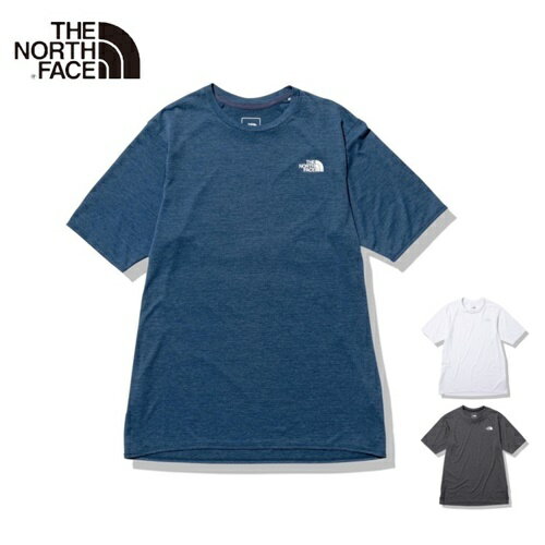 ノースフェイス THE NORTH FACE ショートスリーブGTDメランジクルー（メンズ） S/S GTD Melange Crew アウトドア 登山 トレッキング ランニング トレラン トップス Tシャツ 半袖