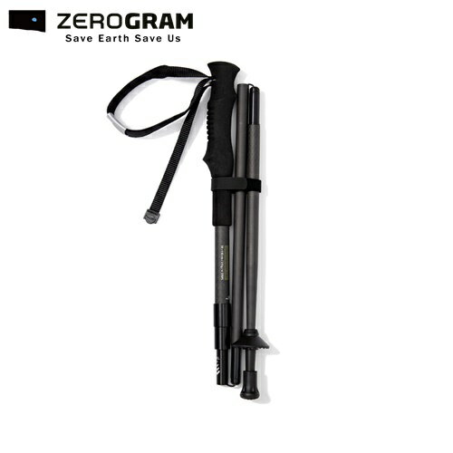 ゼログラム ZEROGRAM ZERO CARBON 130 FOLDING TREKKING POLE（120-130cm）トレッキングポール アウトドア