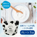 【ふるさと納税】ヨーグルト500g（プレーン）6個セット【無糖 ネッカ牛乳 ノンホモ製法乳製品 新生活 朝食 モーニング】