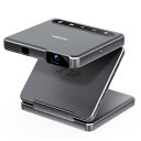 【敬老の日ギフト】Aurzen ZIP プロジェクター 超軽量280g 小型 短焦点 三つ折り DLP 720P 1080P対応 オートフォーカス 自動台形補正...