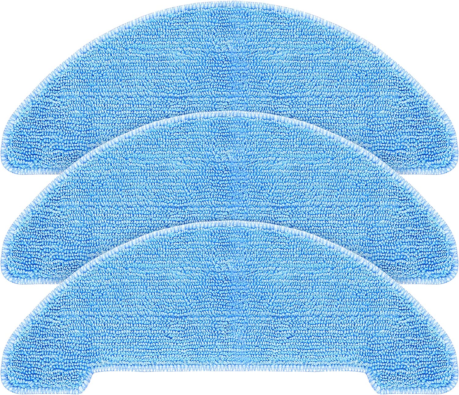 ECOZY ロボット掃除機RV-EG310B専用 水拭きモップ 3枚セット 消耗品アクセサリ 掃除機用交換部品