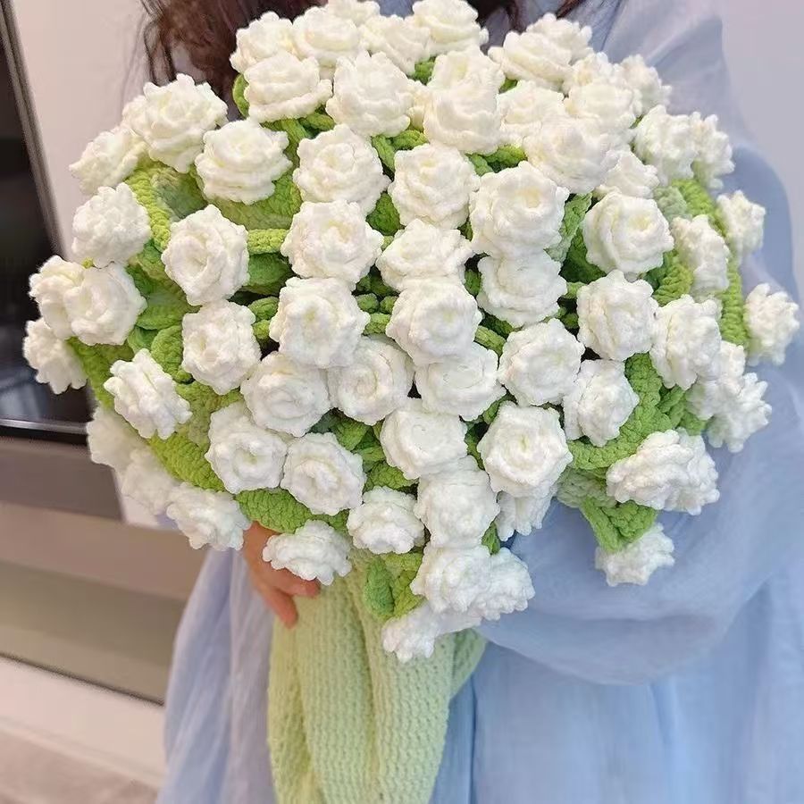 【レビュー特典！&最大2,000円OFFクーポン】花束ブランケット ブーケブランケット かぎ針編み・ニット製・手編みフラワーデザイン 洗える フラワーブランケット 花束ブランケット 誕生日 母の日ギフト インスタ映え クリスマスプレゼント クリスマス プレゼント