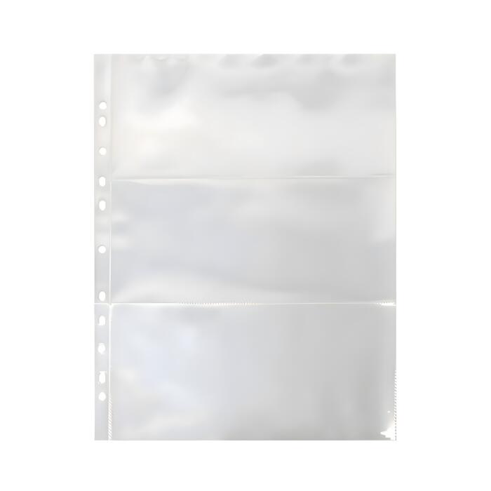 チケット収納 リフィル 10枚 A4 横入れ 2穴 3穴 シール・コレクション対応