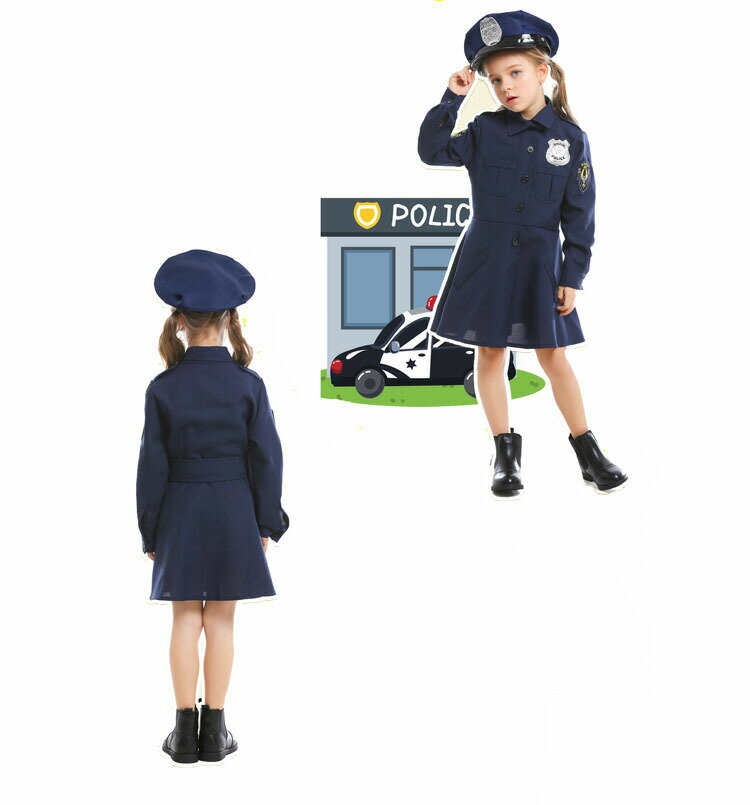 親子お揃い 警察 ハロウィン 衣装 キッズ コスプレ 子供服 3点セット 女の子 男の子 警察官 警官 仮装 誕生日 プレゼント かわいい 学校 幼稚園 ハロウィン 衣装 子供 婦人警官 子供 ハロウィーン 衣装 ガールズポリス 子供用 婦警さん コスチューム