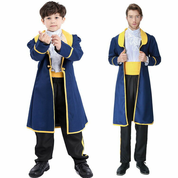 ハロウィン ペア コスプレ メンズ 王子 男の子 衣装 コスプレ 子供 王子様 コスチューム キッズ ハロウィン 仮装 子ども ハロウィン コスプレ 衣装 コス...