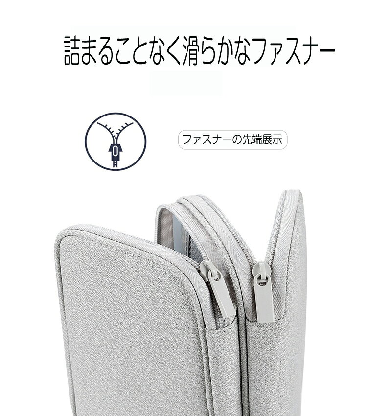 新型 収納バッグ モバイルバッテリーポーチ トラベルポーチ ハンドル付き スマホ ガジェットケース 持ち運びポーチ ガジェットポーチ 充電器ポーチ トラベルポーチ モバイル用品収納ポーチ デジタルアクセサリー収納ケースPC 周辺小物整理 出張 旅行 軽量 heiubusiness-10001575 平宇貿易 サンプル画像3