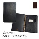 FILOFAX システム手帳 ヘリテージ コンパクト(バイブル) / Heritage ファイロファックス【国内正規代理店】