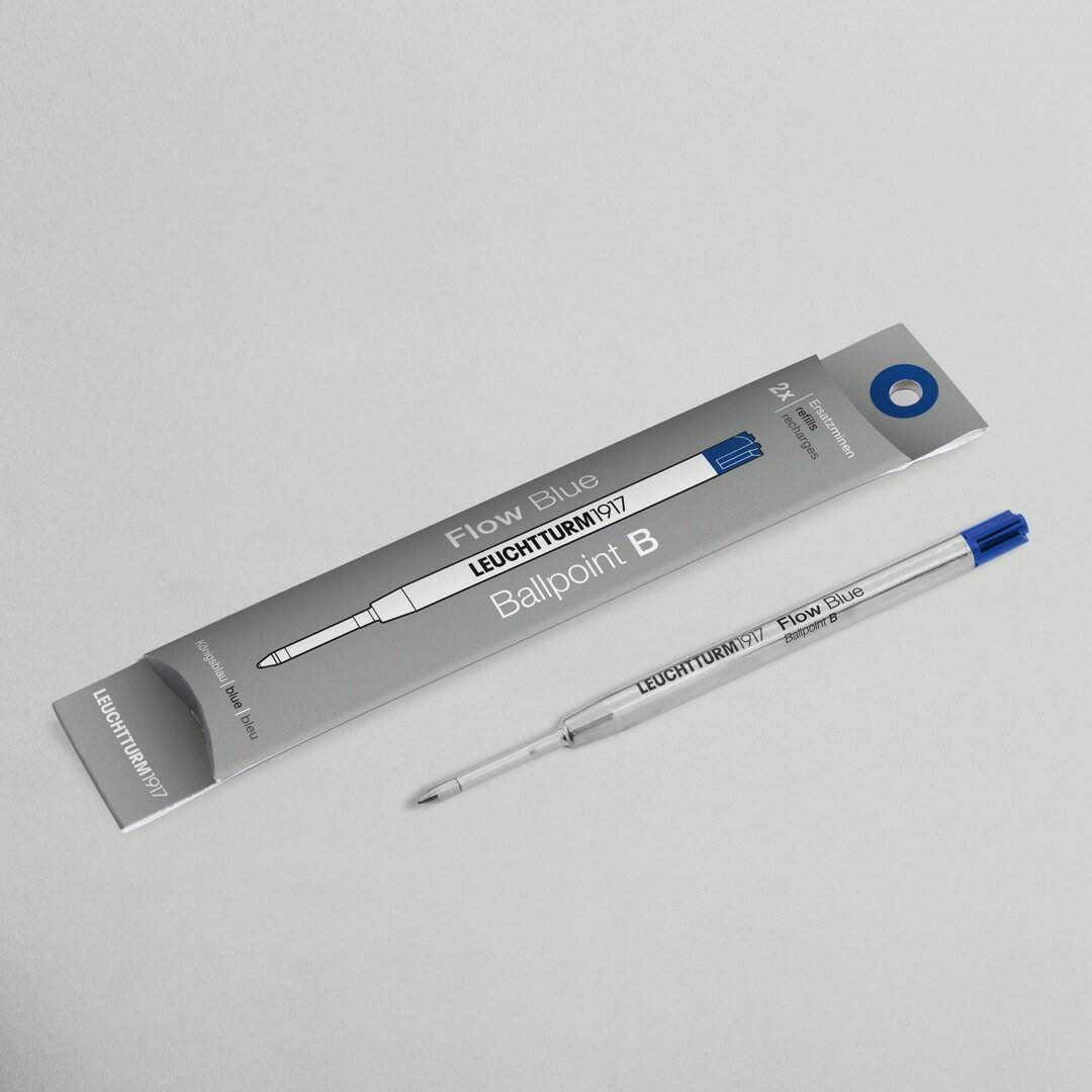 ロイヒトトゥルム ドレグリフル Nr.1 リフィル 2本入り【LEUCHTTURM ロイヒトトゥルム1917 ボールペン ドイツ 海外文具 ギフト 国内正規代理店】