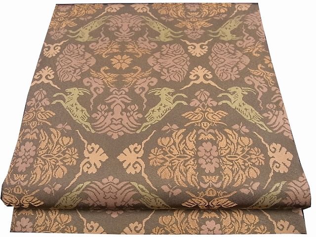 平和屋本店■最高級 人間国宝 北村武資 経錦 六通柄袋帯 動物錦 逸品s7053