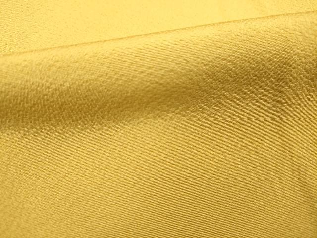 Rakuten - 平和屋着物■上質な色無地　黄朽葉色　正絹　逸品　DABC7763ya