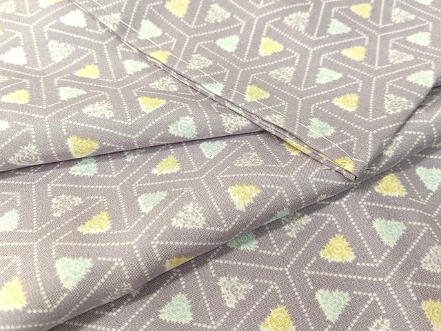 平和屋着物●長襦袢 無双仕立て 吉祥文様 正絹 逸品 未使用 CABB5130vp