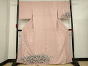 平和屋着物▼訪問着 友禅 作家物 花鳥文 正絹 逸品 AAAW0641ck
