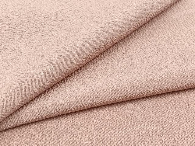 平和屋着物▽上質な色無地 単衣 桃花色 正絹 逸品 AABB7743jh