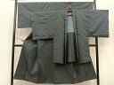 平和屋着物■男性 本場大島紬 アンサンブル 100亀甲 正絹 逸品 BAAQ0282jr