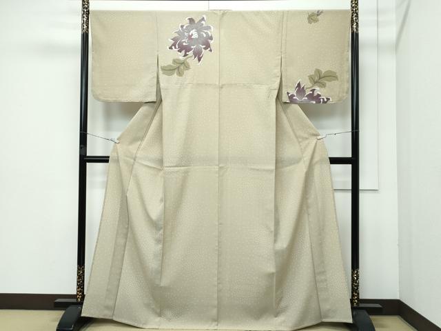 特選 撫松庵 小紋 ポリエステル 鹿の子模様 着物 A777-6 L 【中古】 楽天市場】中古 撫松庵の通販
