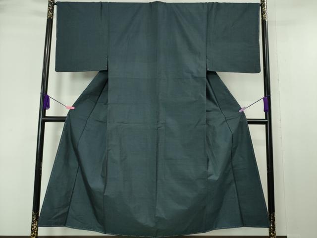 平和屋本店■極上　男性　本場大島紬　アンサンブル　長羽織　80亀甲　総詰め　羽裏・虎　逸品　未使用　DZAA6399kh5