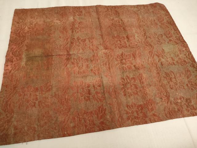 平和屋本店■打敷 内敷 草花文 法衣 寺院 仏具 仏教 僧侶 神職 装束 AAAU5651ja