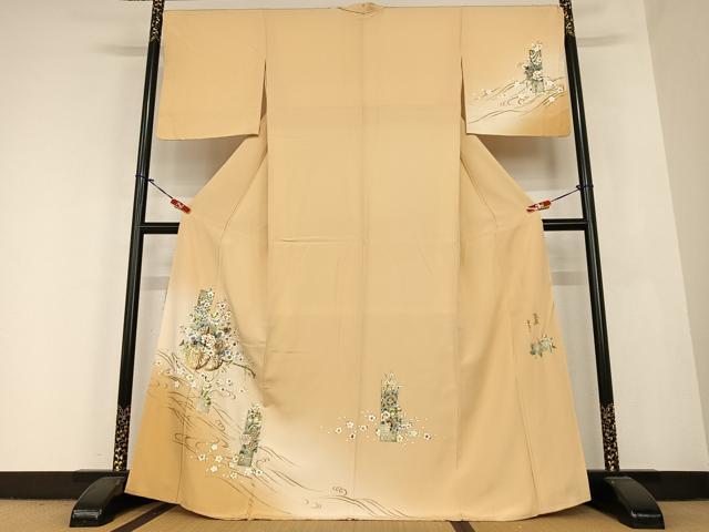 平和屋着物■関村光男　小紋　霞文　暈し染め　逸品　未使用　BAAG9123iy 2025年最新玉虫色 着物の人気アイテム - メルカリ