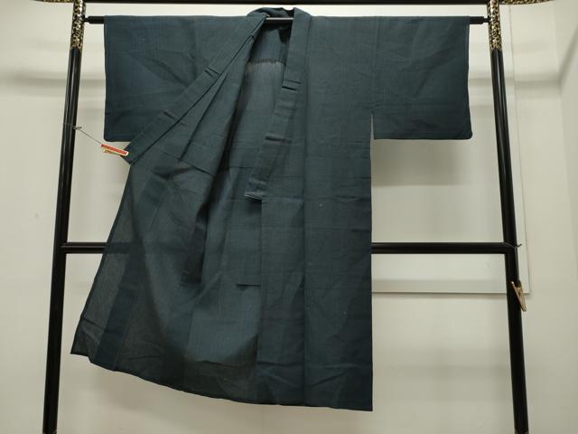 平和屋着物＊夏物　男性　小紋　霞文　CAAW4870dy