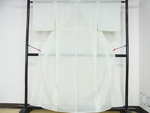 平和屋着物■夏物 小紋 絽 石畳文 洗える着物 DAAF7042op 平和屋着物■夏物 小紋 絽 石畳文 洗える着物 DAAF7042op