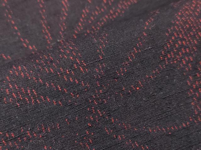 平和屋着物■上質な紬　草木文　正絹　逸品　CAAO8732id(4)