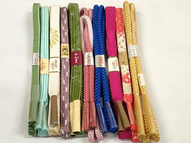 Other - 平和屋着物●和装小物　帯締め10本セット　組紐　高麗組　冠組　鎌倉組　金糸　小田急・さが美扱い　逸品　未使用　DABC1197zzz