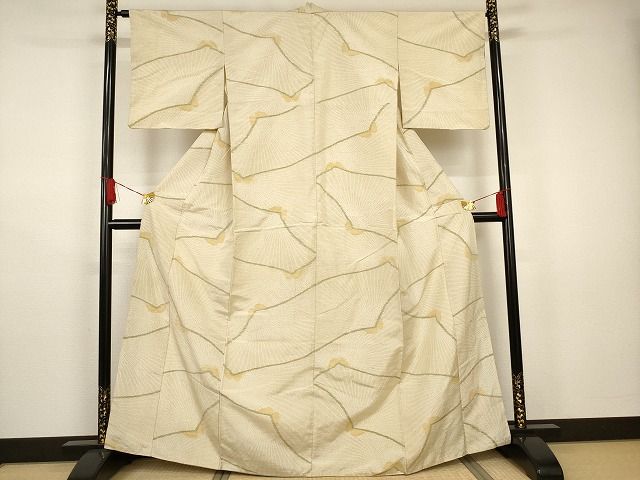 平和屋着物■上質な紬 松 正絹 逸品 AAAJ9067Abr