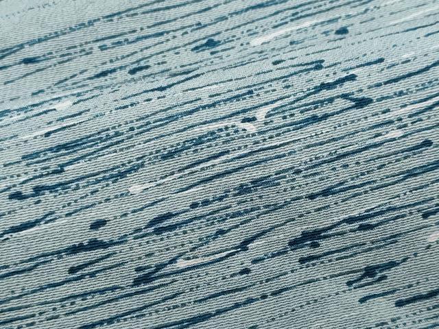 平和屋着物■上質な小紋　霞文　正絹　逸品　CABC7862ou